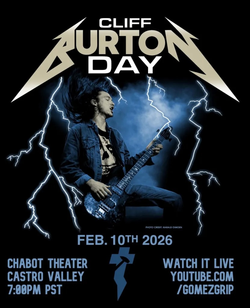 Cliff Burton Day at Chabot Theater - February 10, 2026